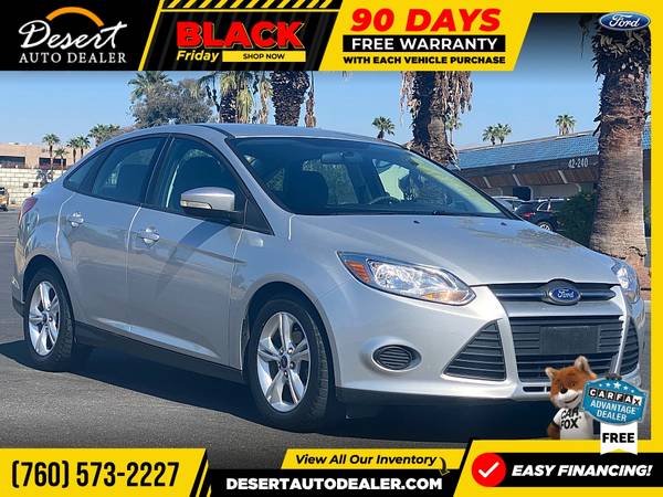 2013 Ford Focus 50,000 MILES CLEAN TITLE SE Sedan LOADED W/ OPTIONS!... for sale in Palm Desert , CA – photo 4