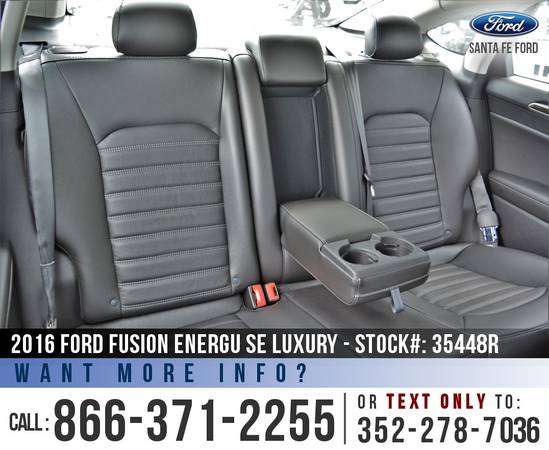 *** 2016 FORD FUSION ENERGI SE LUXURY *** Sunroof - Leather Seats for sale in Alachua, GA – photo 21