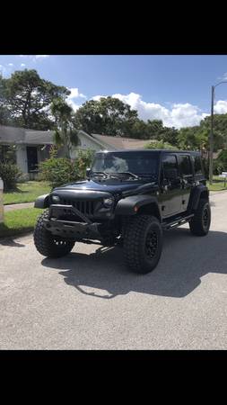 2007 Lifted jeep wrangler four-wheel-drive - cars & trucks - by... for sale in New Port Richey , FL – photo 3