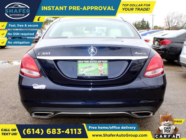 $337/mo - 2017 Mercedes-Benz C-CLASS C300 4MATIC - Easy Financing! -... for sale in Columbus, NC – photo 5