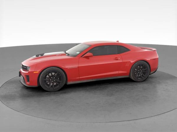 2012 Chevy Chevrolet Camaro ZL1 Coupe 2D coupe Red - FINANCE ONLINE... for sale in Springfield, MA – photo 4