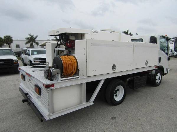 2011 Isuzu NPR-HD Aluminum Flat Bed Pest Control Utility Truck C for sale in Opa-Locka, FL – photo 9