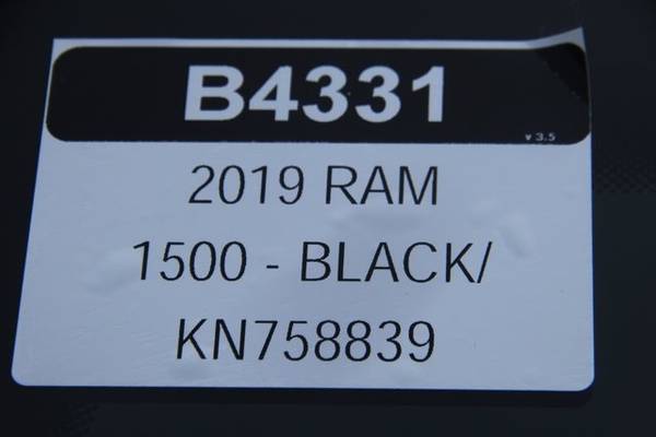 2019 Ram 1500 Big Horn/Lone Star pickup Black - Monthly Payment of -... for sale in Benton Harbor, MI – photo 23