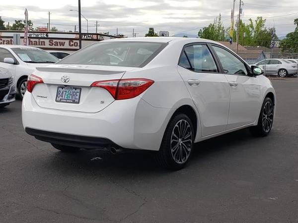 2015 Toyota Corolla 4dr Sdn CVT S Plus Sedan - - by for sale in Medford, OR – photo 4