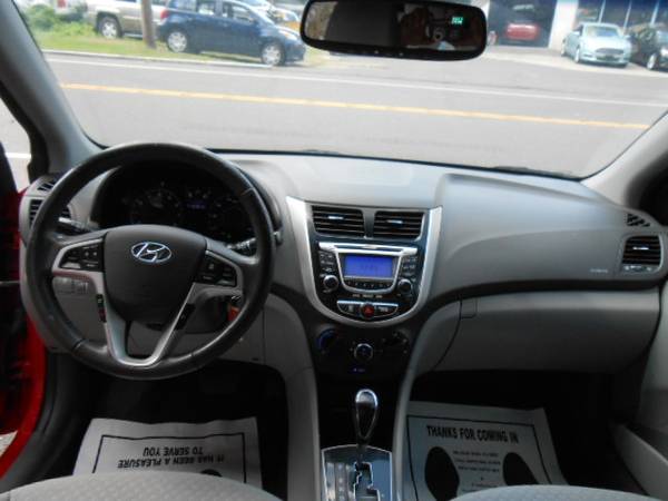 2012 Hyundai Accent SE 4 Door Hatchback Automatic 4Cyl 1.6L 35MPG -... for sale in Seymour, CT – photo 13