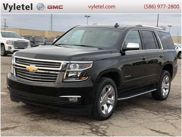 2018 Chevrolet Tahoe SUV 4WD 4dr Premier - Chevrolet Black - cars &... for sale in Sterling Heights, MI – photo 5