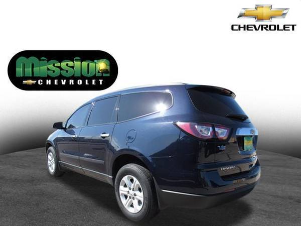 2017 Chevy Chevrolet Traverse LS suv Blue Velvet Metallic for sale in El Paso, TX – photo 2