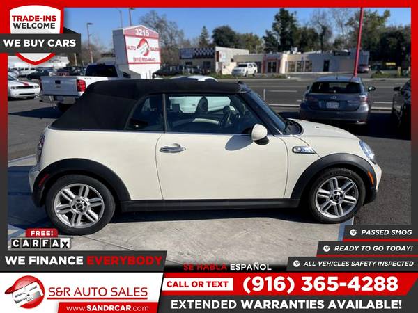 2014 Mini Convertible Cooper S Convertible 2D 2 D 2-D PRICED TO for sale in Sacramento , CA – photo 8