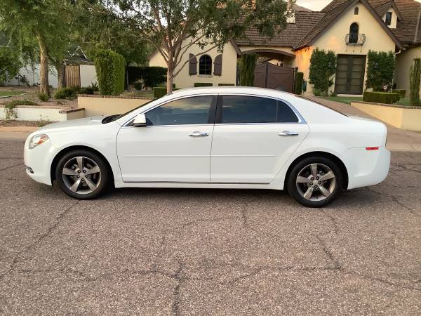 2012 CHEVY MALIBU LT - WHITE - CLEAN - RUNS GREAT - COLD AIR -WARRANTY for sale in Glendale, AZ – photo 8