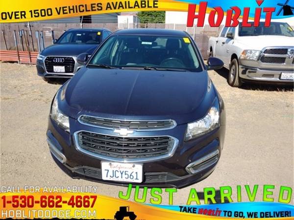 2015 Chevrolet Cruze LT - - by dealer - vehicle for sale in Woodland, CA – photo 6