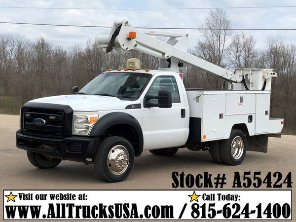 Bucket Boom Trucks FORD GMC DODGE CHEVY Altec Hi-Ranger Versalift for sale in tuscarawas co, OH – photo 4