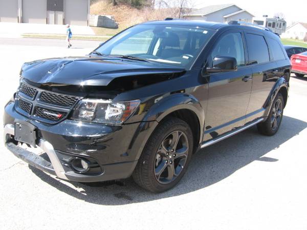 2019 Dodge Journey Crossroad AWD 28K Mi Repairable Leather 3 6L for sale in Holmen, MN