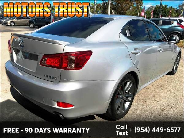 2011 Lexus IS 250 4dr Sport Sdn Auto RWD BAD CREDIT NO PROBLEM! for sale in Miami, FL – photo 6