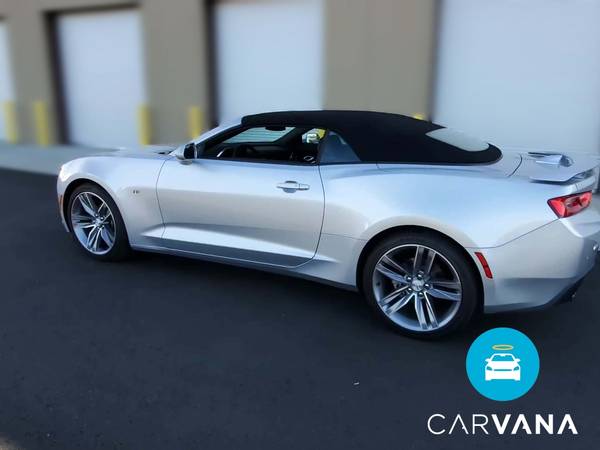 2017 Chevy Chevrolet Camaro LT Convertible 2D Convertible Silver - -... for sale in irving, TX – photo 6
