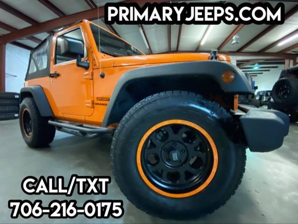 2012 Jeep Wrangler 4x4 43k IN HOUSE FINANCE - FREE SHIPPING - cars &... for sale in DAWSONVILLE, SC