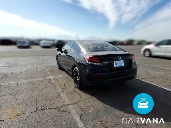 2014 Honda Civic LX Coupe 2D coupe Black - FINANCE ONLINE - cars &... for sale in Yuba City, CA – photo 8