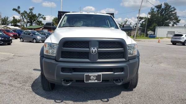 2018 Ram 5500 Chassis Cab Tradesman truck White - cars & trucks - by... for sale in Panama City, FL – photo 2