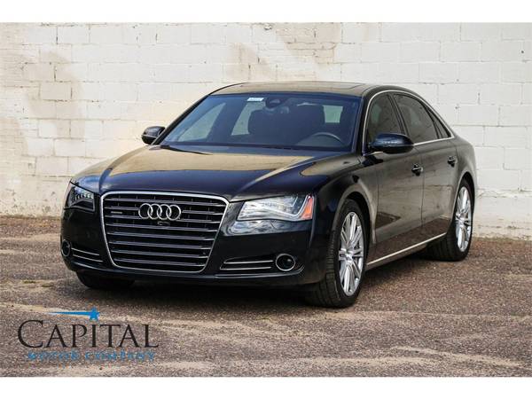2013 A8 L Quattro 4.0T V8 w/Night Vision, Tons of Technology! 20" Rims for sale in Eau Claire, MN – photo 4