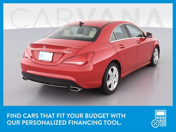 2015 Mercedes-Benz CLA-Class CLA 250 4MATIC Coupe 4D coupe Red for sale in Van Nuys, CA – photo 8