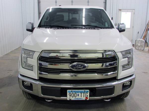 2015 Ford F-150 SuperCrew Lariat - RmtStrt Htd/ACLthr V8 DualMoon for sale in Villard, MN – photo 3