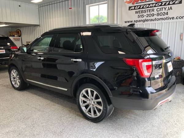 2016 FORD EXPLORER LIMITED*AWD*66K*HEATED LEATHER*BACKUP CAM*LOADED!! for sale in Webster City, IA – photo 3