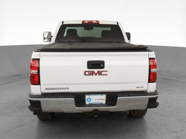 2018 GMC Sierra 1500 Double Cab SLE Pickup 4D 6 1/2 ft pickup White... for sale in Washington, District Of Columbia – photo 9