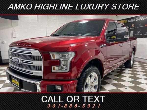 2015 Ford F-150 F150 F 150 Platinum 4x4 Platinum 4dr SuperCrew 5.5... for sale in Waldorf, District Of Columbia