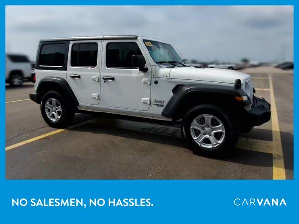 2019 Jeep Wrangler Unlimited Sport S Sport Utility 4D suv White for sale in Palmdale, CA – photo 11