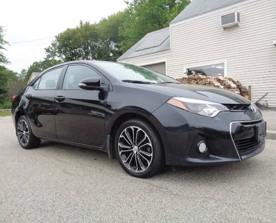 OPEN! 2016 Toyota Corolla S Navigation Leather Moonroof Clean... for sale in Hampton Falls, MA – photo 2
