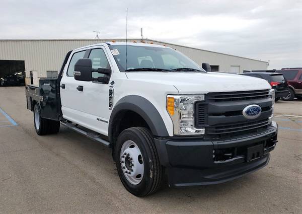 2017 Ford F450 XL - 9ft Flatbed - 4WD 6 7L V8 Power Stroke (C62372) for sale in Dassel, MN – photo 2