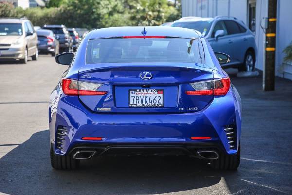 2015 Lexus RC 350 With F Sport and Navigation Pkgs coupe Ultrasonic for sale in Sacramento , CA – photo 5