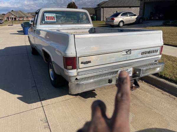 1985 Chevy c10 long bed - cars & trucks - by owner - vehicle... for sale in Aubrey, TX – photo 2