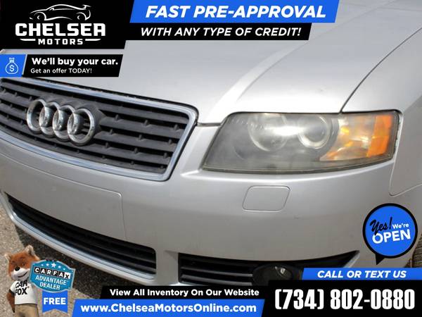 74/mo - 2003 Audi A4 A 4 A-4 3 0 Cabriolet FrontTrak - Easy for sale in Chelsea, MI – photo 10