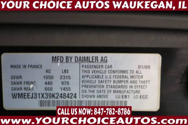 2009 *SMART**FORTWO* PURE 1OWNER GOOD TIRES GAS SAVER 248424 for sale in WAUKEGAN, IL – photo 9