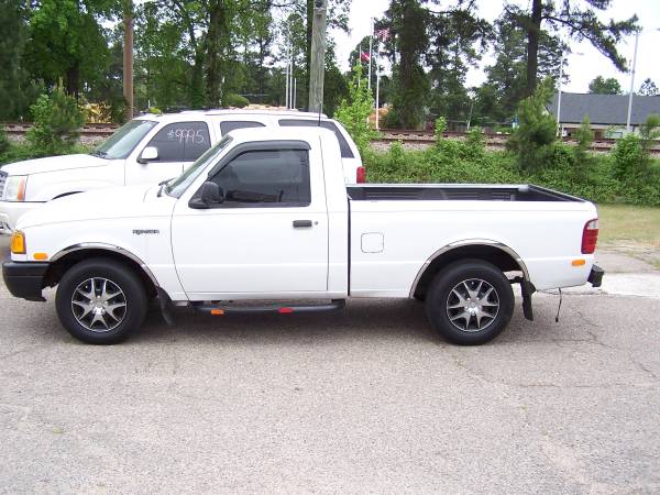 2001 Ford Ranger White - - by dealer - vehicle for sale in Martinez, GA – photo 2