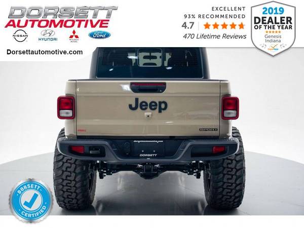 2020 Jeep Gladiator pickup Gobi Clearcoat - cars & trucks - by... for sale in Terre Haute, IN – photo 7