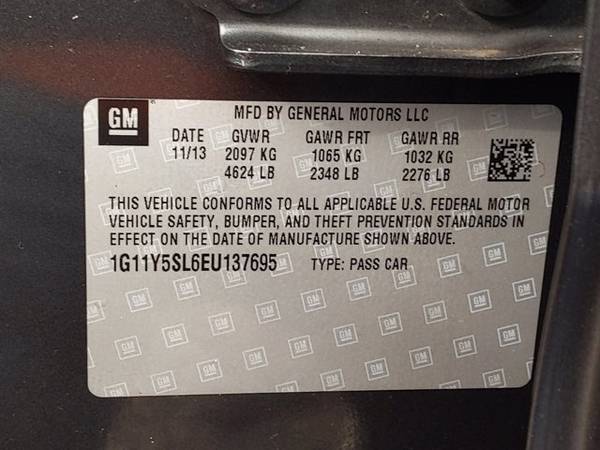 2014 Chevrolet Impala LS SKU: EU137695 Sedan - - by for sale in Peoria, AZ – photo 23