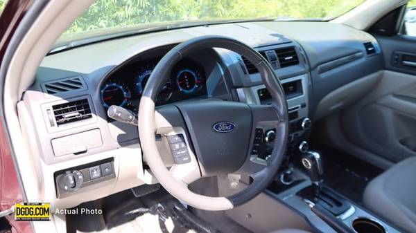 2011 Ford Fusion SEL sedan Red - - by dealer - vehicle for sale in San Jose, CA – photo 4