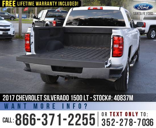 ‘17 Chevrolet Silverado 1500 LT *** Camera, SIRIUS, Touchscreen ***... for sale in Alachua, FL – photo 17