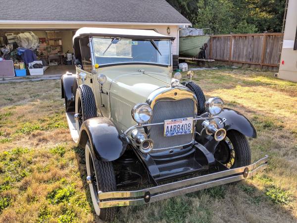 1980 Shay Roadster ('29 Ford Model A Replica) for sale in Olympia, WA – photo 2