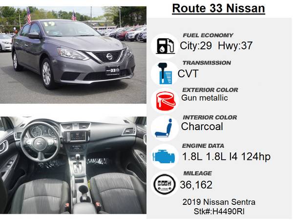2019 Nissan Sentra SV - - by dealer - vehicle for sale in HAMILTON SQUARE, NJ – photo 6