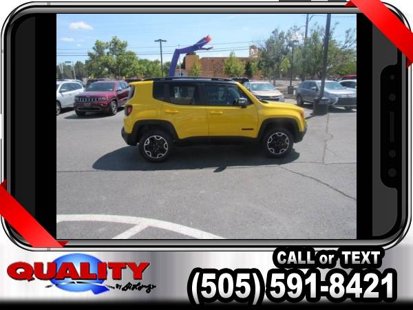 2017 Jeep Renegade Trailhawk - cars & trucks - by dealer - vehicle... for sale in Albuquerque, NM – photo 4