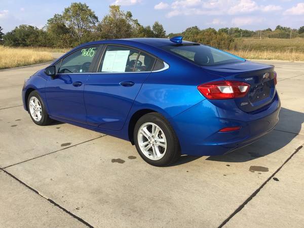 Blue 2016 Chevrolet Cruze LT Fuel Efficient 4D Sedan w Bluetooth 16 for sale in Dry Ridge, KY – photo 6