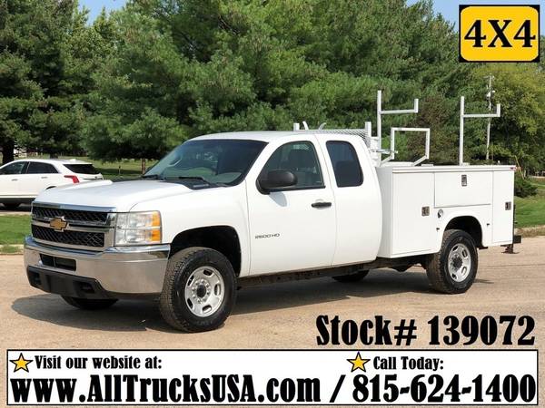1/2 - 1 Ton Service Utility Trucks & Ford Chevy Dodge GMC WORK TRUCK... for sale in Bloomington, IL – photo 14