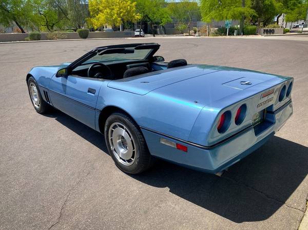 1987 Chevrolet Corvette - Nassau Blue - 1 Owner - AZ Vehicle! for sale in Scottsdale, AZ – photo 7