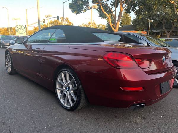 2012 BMW 650i Convertible 6 Speed Manual Twin Turbo V8 Loaded Fast for sale in SF bay area, CA – photo 4