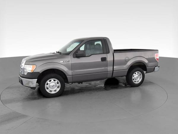 2011 Ford F150 Regular Cab XL Pickup 2D 6 1/2 ft pickup GRAY -... for sale in Winston Salem, NC – photo 4