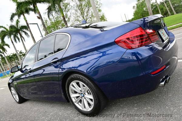 2016 BMW 5 Series 528i Imperial Blue Metallic for sale in West Palm Beach, FL – photo 5