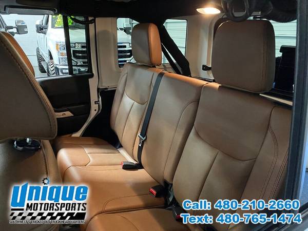 2017 JEEP WRANGLER UNLIMITED SAHARA ~ LOW MILES ~ LOADED ~ EASY FINA... for sale in Tempe, CA – photo 12