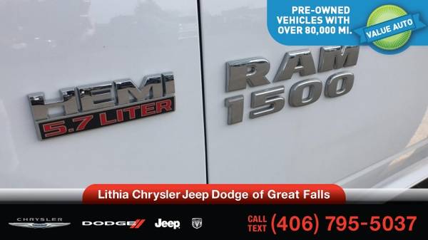 2017 Ram 1500 Big Horn 4x4 Crew Cab 57 Box - - by for sale in Great Falls, MT – photo 12